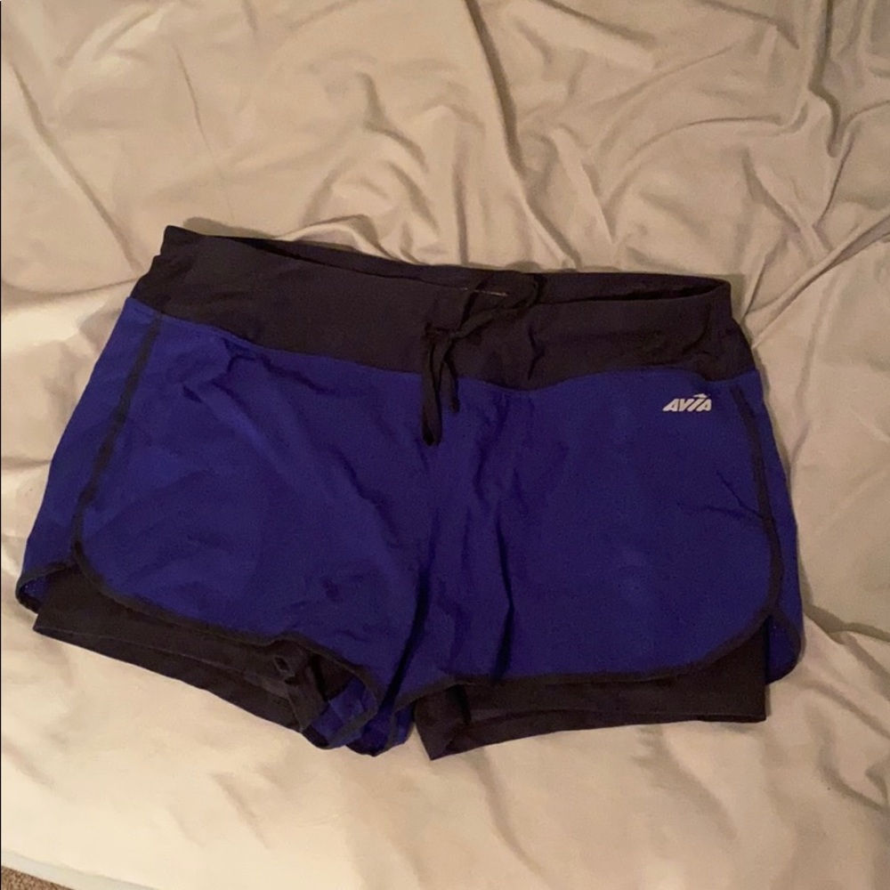 Purple Avia Spandex Shorts
